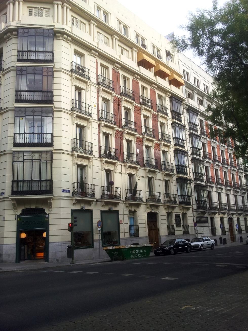 Mariano Gómez Ulla's home and memorial tablet, Madrid - 01.jpg